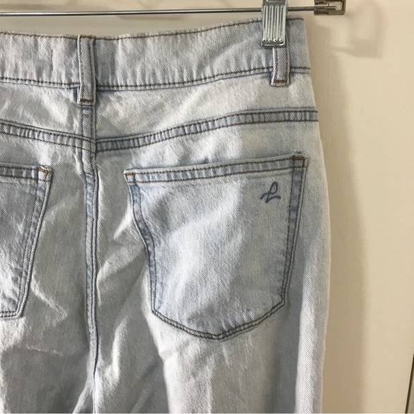 DL1961 Light Blue Flare & Wide Leg Jeans - Picture 8 of 10